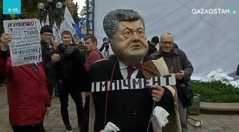 Киевтегі наразылық акциясы полициямен қақтығысқа ұласты