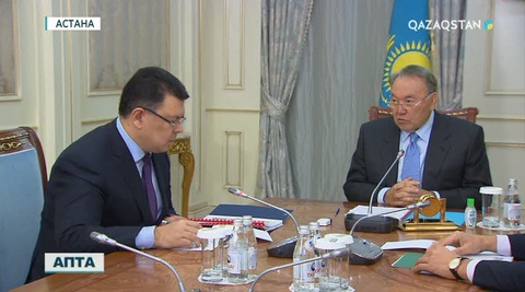 Елбасы апта басында Энергетика министрі Қанат Бозымбаевты қабылдады