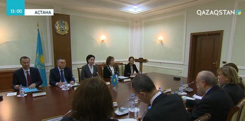 Мемлекеттік хатшы ЭЫДҰ Бас хатшысын қабылдады