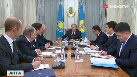 Елбасы «Rothschild & Co» компаниясының басшыларымен кездесті