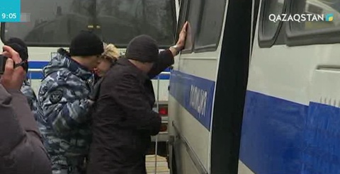 Мәскеуде қоғамдық тәртіпті бұзғаны үшін 263 адам тұтқынға алынды