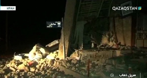 Иран-Ирак шекарасында зілзаладан құрбан болғандардың саны 340-тан асты