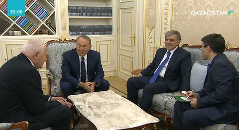 Мемлекет басшысы Абдолла Гүл мен Вацлав Клаусты қабылдады