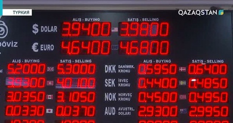 Түрік лирасы тағы да құнсызданды