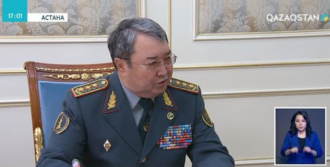 Президент Қорғаныс министрін қабылдады