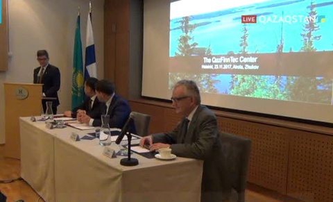 Хельсинкиде Қазақстан-Финляндия «жасыл» технологиялар орталығының таныстырылымы өтті