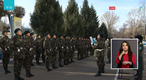Алматыда жас сарбаздар ант қабылдады