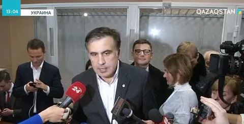 Саакашвили қамаудан босатылды