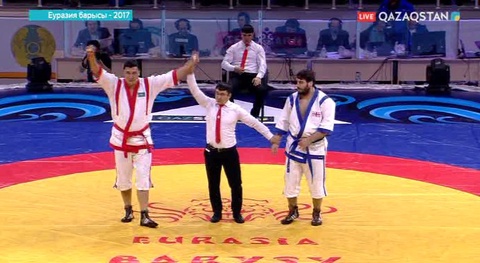 Руслан Әбдіразақов алғашқы айналымда грузиялық қарсыласын ұтты