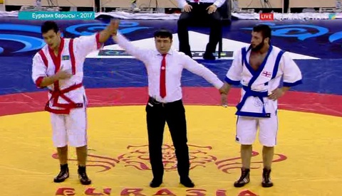 «Еуразия барысы». Сахан Әбдіқасым соңғы минуттарда жеңіске жетті (ВИДЕО)