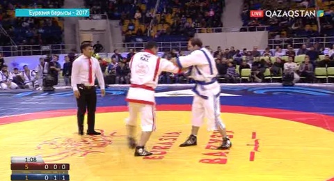 Арслан Әбдәмит пен грузиялық Давид Лориашвили арасындағы белдесу (толық нұсқа)