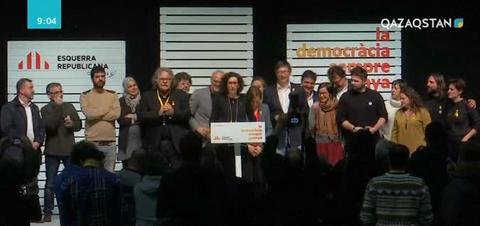 Каталонияда өткен сайлауда сепаратистер жеңіске жетті