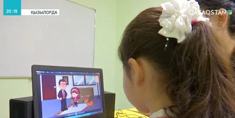 Қызылордалық Сымбат Әбдірахманова қазақ тілінде мультфильм дайындады