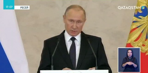 Путин Санкт-Петербугте болған жарылысты «теракт»  деп атады