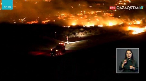 Лос-Анджелестегі үйлерге қауіп төніп тұр