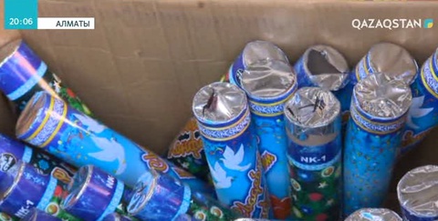 Алматыда жаңажылдық отшашу кезінде 24 адам түрлі дене жарақатын алған