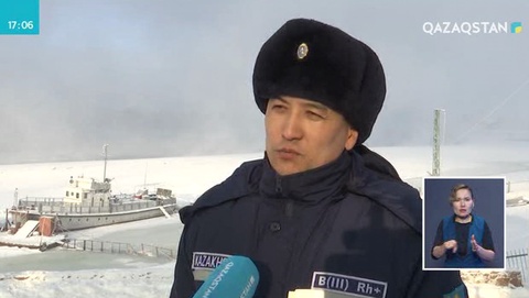 Төтенше жағдайлар қызметі Ертіс өзенінің бойындағы өткелдермен жүруге тыйым салды