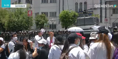 Боливияда президент Эво Моралеске қарсы шеру өтіп жатыр