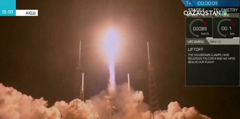 Американың Space X компаниясы Falcon 9 зымыранын құпия «Зума» жерсерігімен ғарышқа жіберді