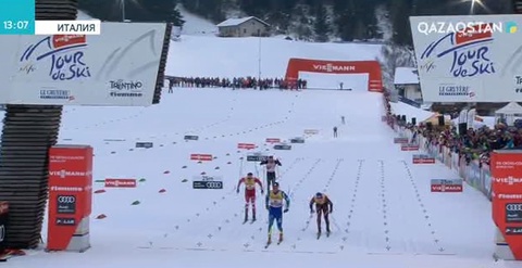 «Тур де Ски» турнирінде классикалық жүгіру жарысында қазақстандық шаңғышы Алексей Полторанин жеңімпаз атанды