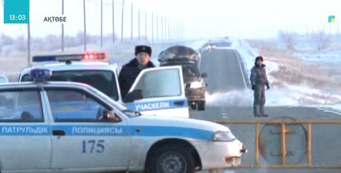 Ақтөбе-Ырғыз тас жолында өзбек азаматтары мінген тағы бір автобус істен шықты