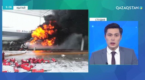 Қытайда жоғары жылдамдықты пойыз өртенді