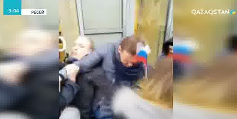 Оппозиционер Навальный митинг кезінде тұтқындалды