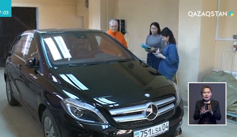 Алғаш рет Ақтөбеге жанармайсыз жүретін автокөлік әкелінді