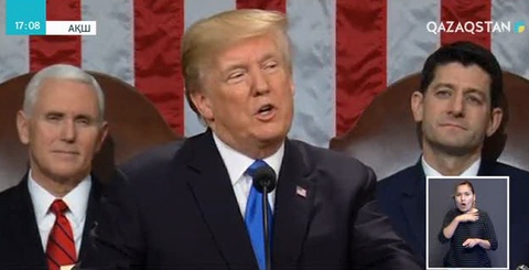 Трамп алғаш рет үндеу жолдады