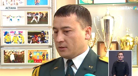 Ұлттық ұланның қызметкері қаршадай қызды қылмыскерлерден қорғап қалды