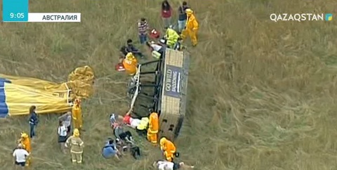 Австралияда әуе шары қонған сәтте 7 адам жараланды