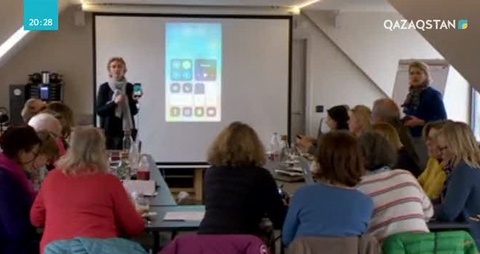 Бельгияда қариялар сандық технологияны игеруде