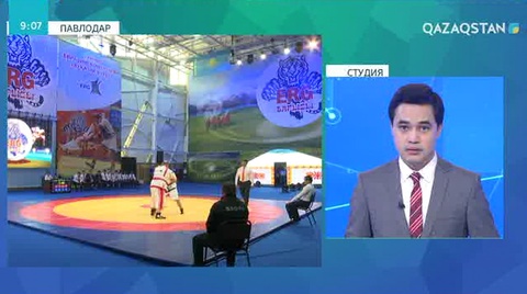 Павлодарда қазақ күресінен сайыс өтті
