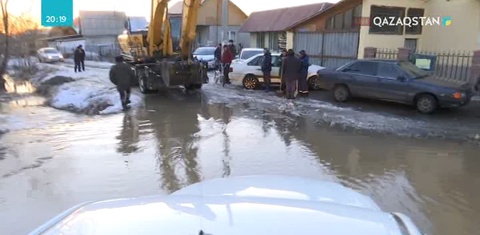 Талдықорған қаласындағы «Қызыл тас» саяжайын су басты