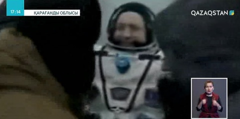 Қазақ даласына 3 ғарышкер қонды