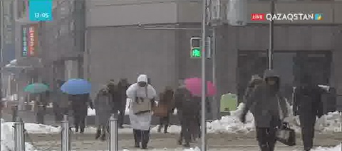 Хоккайдо аралында қатты боран соғып жатыр