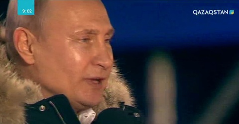 Владимир Путин сайлауда жеңіске жетті