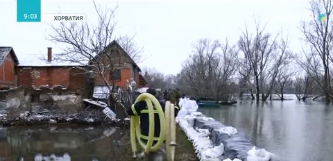 Хорватияның бірнеше қаласында төтенше жағдай жарияланды