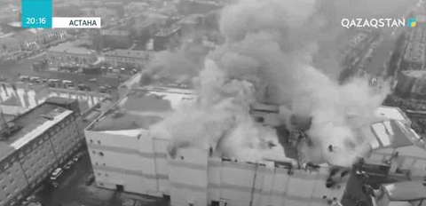 Отандастарымыз Кемеровода опат болған құрбандарды еске алуда