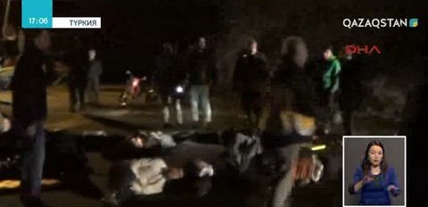 Түркияның шығысында болған жол-көлік апатынан 17 адам қаза тапты