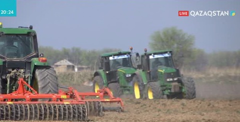 Көктемгі егіс жұмыстары басталды