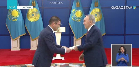 Нұрсұлтан Назарбаев Елшілерден Сенім грамоталарын қабылдады