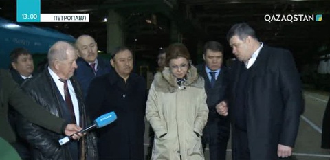 Дариға Назарбаева СҚО-дағы бірқатар зауыттардың жұмысымен танысты