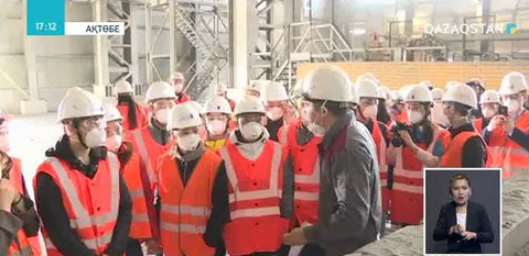 Ақтөбелік оқушылар облыстың ірі кәсіпорындарына экскурсия жасады
