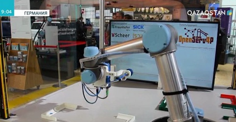 Германияның Ганновер қаласында ең ірі өндірістік жәрмеңке өтуде