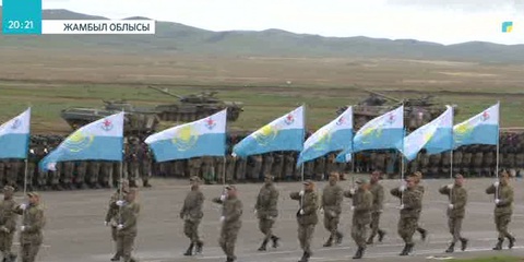 Отарда өтетін «Жауынгерлік шеруге» дайындық қызу жүріп жатыр