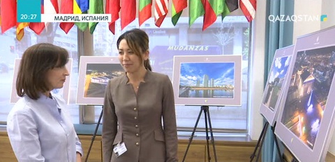 Испаниялық туристер Мадридтен Астанаға мотоциклмен саяхаттамақ