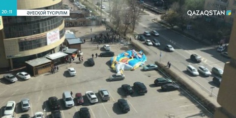 Астанада балалар батуттан зардап шекті