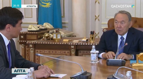 Мемлекет басшысы Алматы қаласының әкімі Бауыржан Байбекті қабылдады