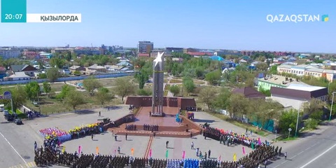 Қызылордада  «Мәншүк маршы» шеруі өтті